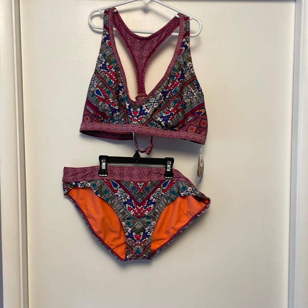 Prana Khari top two-piece swimsuit. Size XL